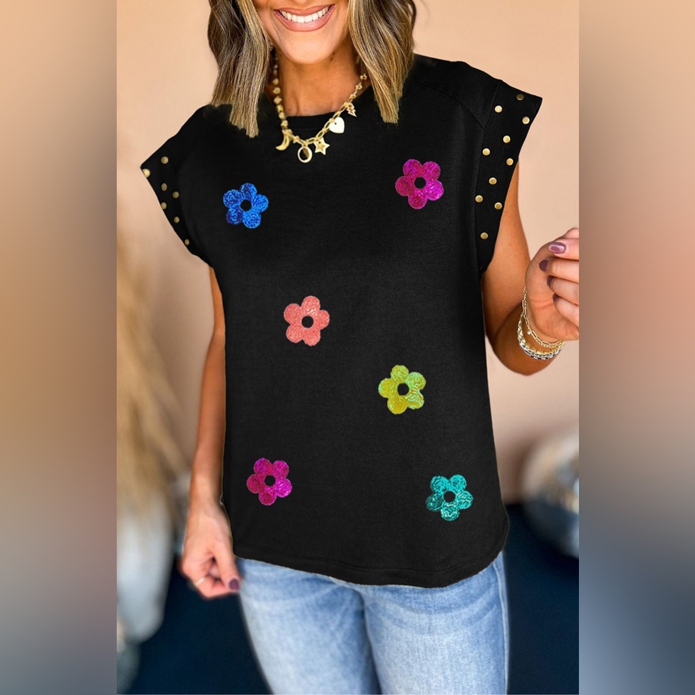 SYNZ Studded Top